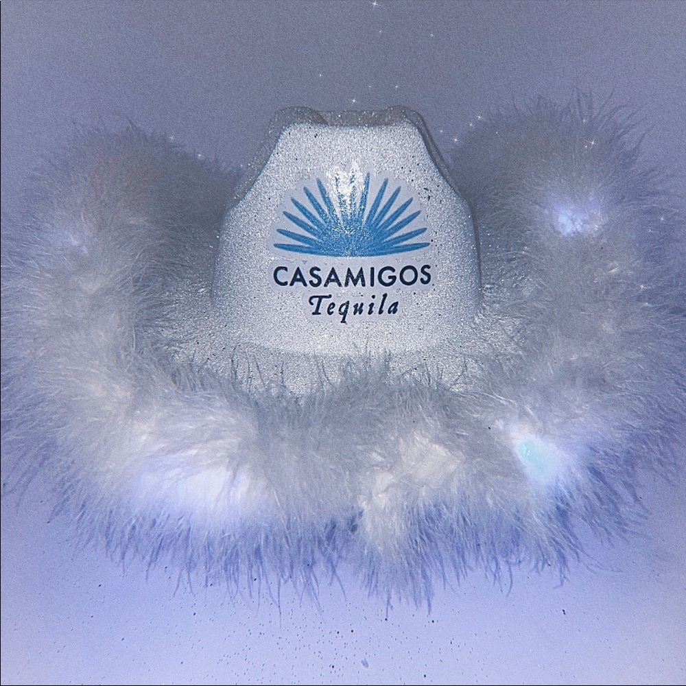 Casamigos cowboy hat. Lights up. Brand new. Bachelorette party ready!